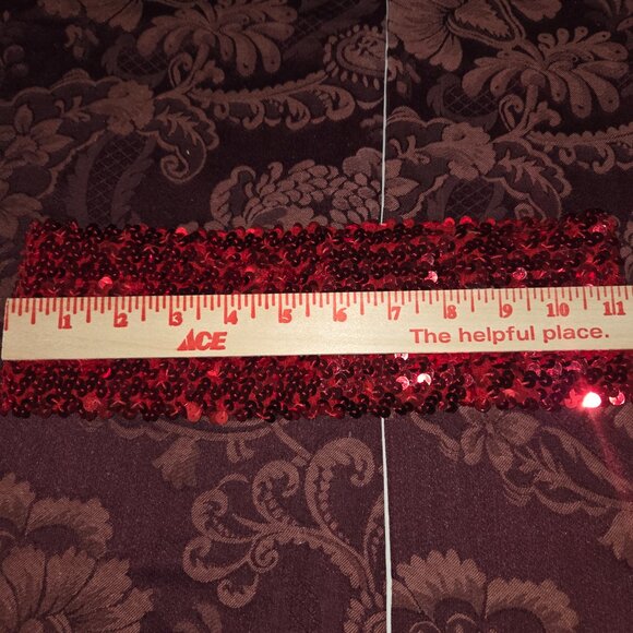 Red White School Pep Threads Cheerleading Cheer Uniform Size 10 Belt Not Include - Picture 7 of 10